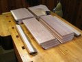 Billets Resawn into Lid - Front - Back - Bottom and Sides Cut